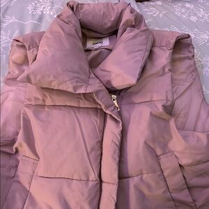 Tan Puffer Vest